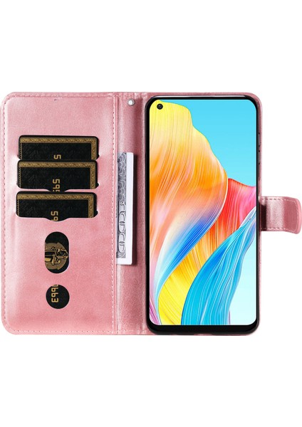 Oppo A78 4g ile Uyumlu Moda Fermuar Çevirme Deri Manyetik Cüzdan Telefon Kılıfı (Yurt Dışından) fırsatları