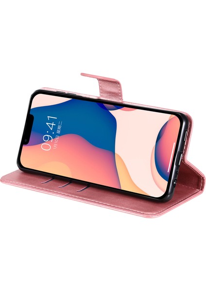 iPhone 14 Pro Max ile Uyumlu Moda Fermuar Çevirme Deri Manyetik Cüzdan Telefon Kılıfı (Yurt Dışından) indirimleri