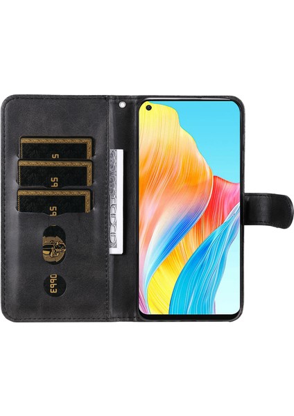 Oppo A78 4g ile Uyumlu Moda Fermuar Çevirme Deri Manyetik Cüzdan Telefon Kılıfı (Yurt Dışından) fırsatları