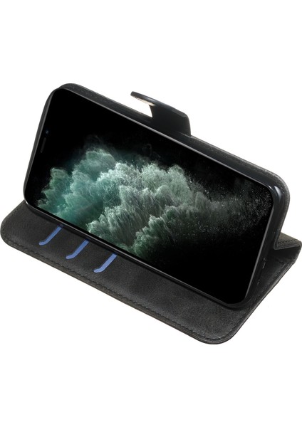 iPhone 11 Pro Max ile Uyumlu Moda Fermuar Çevirme Deri Manyetik Cüzdan Telefon Kılıfı (Yurt Dışından) indirimleri