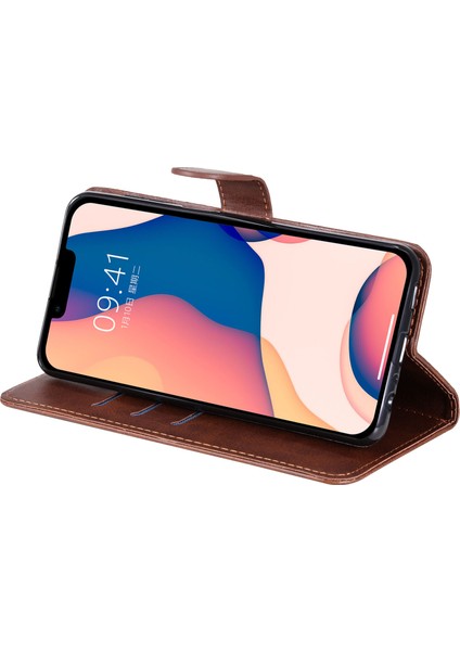 iPhone 14 Pro Max ile Uyumlu Moda Fermuar Çevirme Deri Manyetik Cüzdan Telefon Kılıfı (Yurt Dışından) indirimleri