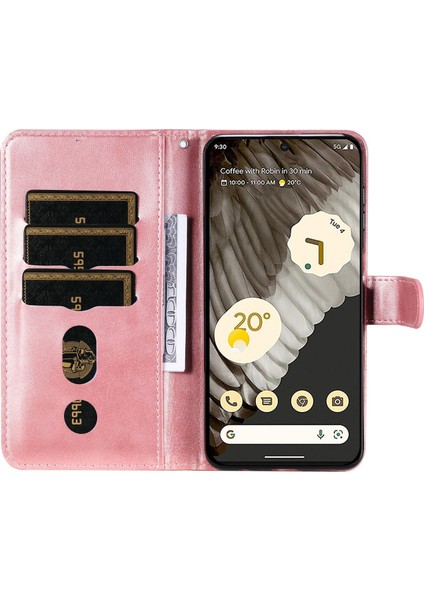 Google Pixel 7 Pro ile Uyumlu Moda Fermuar Çevirme Deri Manyetik Cüzdan Telefon Kılıfı (Yurt Dışından) indirimleri