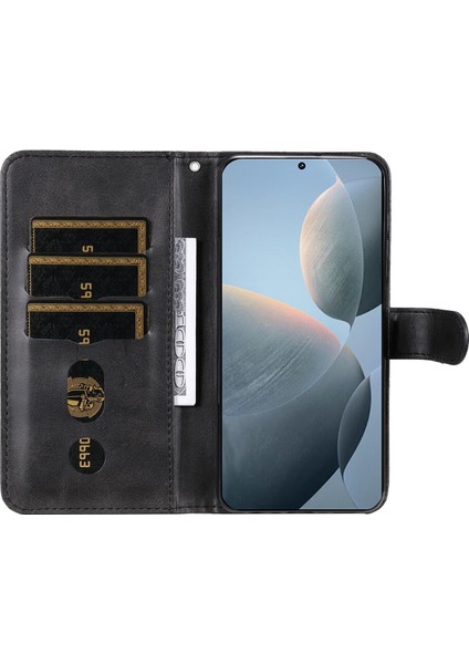 Xiaomi Redmi K70/K70 Pro ile Uyumlu Moda Fermuar Çevirme Deri Manyetik Cüzdan Telefon Kılıfı (Yurt Dışından) indirimleri