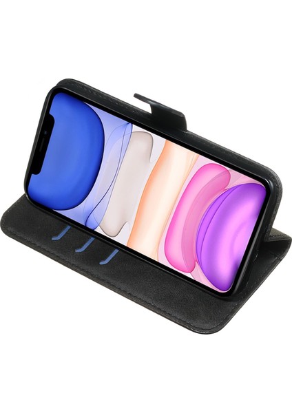 iPhone 11 ile Uyumlu Moda Fermuar Çevirme Deri Manyetik Cüzdan Telefon Kılıfı (Yurt Dışından) indirimleri