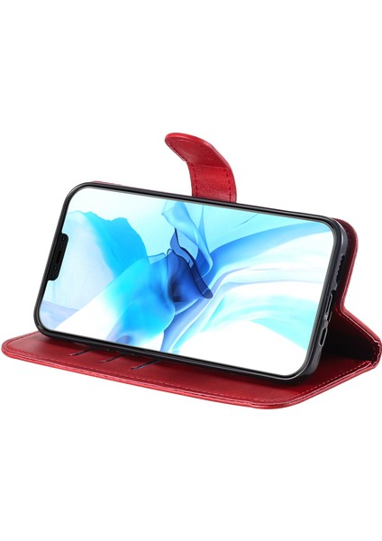 iPhone 12/12 Pro ile Uyumlu Moda Fermuar Çevirme Deri Manyetik Cüzdan Telefon Kılıfı (Yurt Dışından) indirimleri