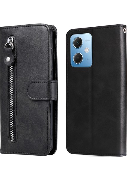Xiaomi Redmi Note 12 5g ile Uyumlu Moda Fermuar Çevirme Deri Manyetik Cüzdan Telefon Kılıfı (Yurt Dışından) fırsatları