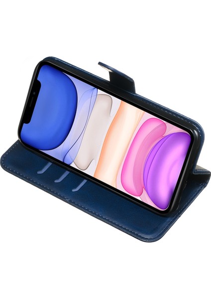 iPhone 11 ile Uyumlu Moda Fermuar Çevirme Deri Manyetik Cüzdan Telefon Kılıfı (Yurt Dışından) indirimleri