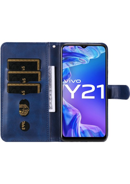Vıvo Y21/Y21S/Y33S ile Uyumlu Moda Fermuar Çevirme Deri Manyetik Cüzdan Telefon Kılıfı (Yurt Dışından) fiyatları