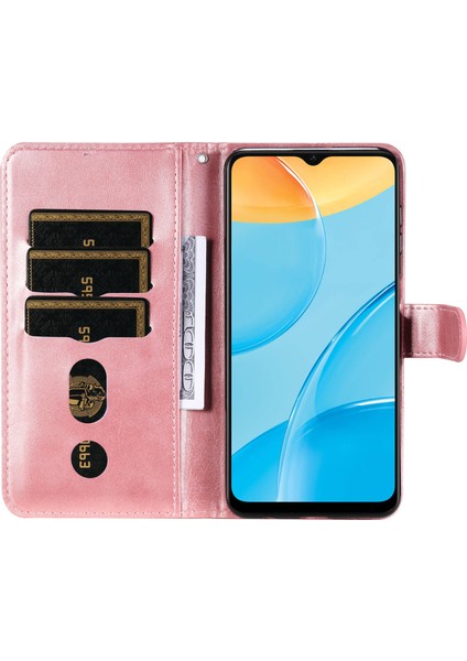 Oppo A15 ile Uyumlu Moda Fermuar Çevirme Deri Manyetik Cüzdan Telefon Kılıfı (Yurt Dışından) fırsatları