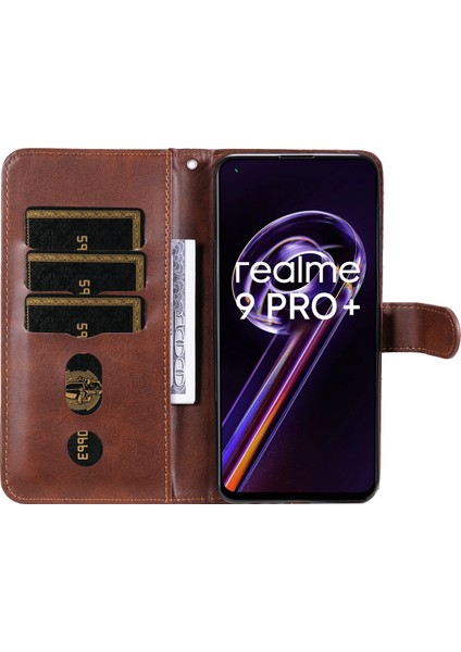 Realme 9 Pro Plus ile Uyumlu Moda Fermuar Çevirme Deri Manyetik Cüzdan Telefon Kılıfı (Yurt Dışından) fırsatları