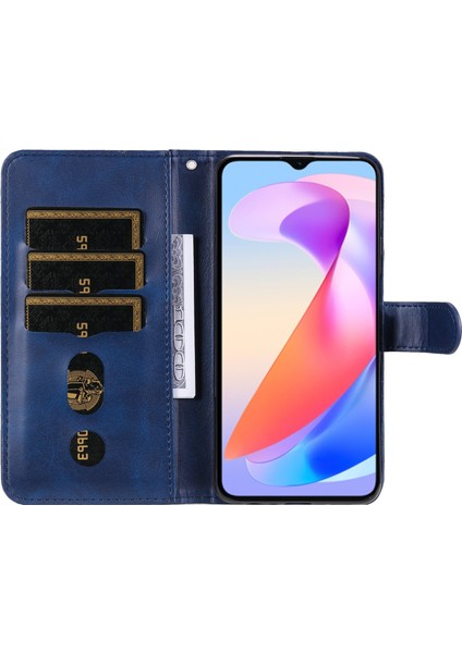 Honor X6A ile Uyumlu Moda Fermuar Çevirme Deri Manyetik Cüzdan Telefon Kılıfı (Yurt Dışından) indirimleri