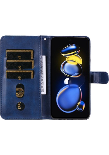 Xiaomi Poco X4 Gt ile Uyumlu Moda Fermuar Çevirme Deri Manyetik Cüzdan Telefon Kılıfı (Yurt Dışından) fırsatları