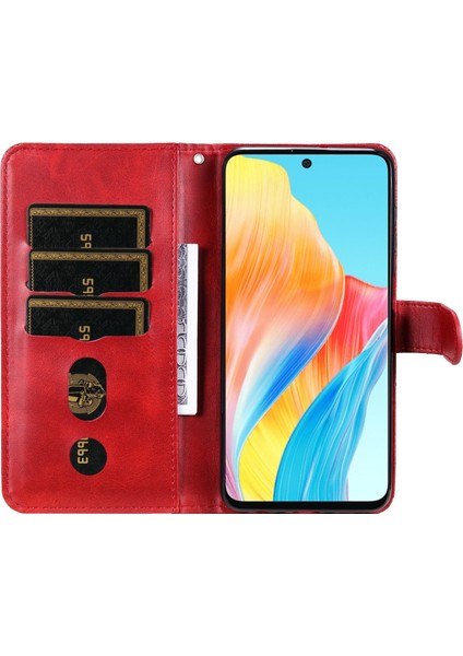 Oppo A58 4g ile Uyumlu Moda Fermuar Çevirme Deri Manyetik Cüzdan Telefon Kılıfı (Yurt Dışından) fırsatları