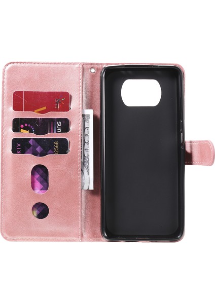 Xiaomi Poco X3/x3 Pro/x3 Nfc ile Uyumlu Moda Fermuar Çevirme Deri Manyetik Cüzdan Telefon Kılıfı (Yurt Dışından) fırsatları