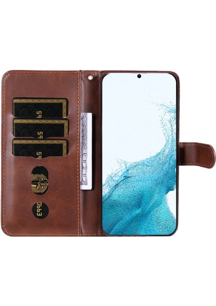 Samsung Galaxy A54 5g ile Uyumlu Moda Fermuar Çevirme Deri Manyetik Cüzdan Telefon Kılıfı (Yurt Dışından) indirimleri