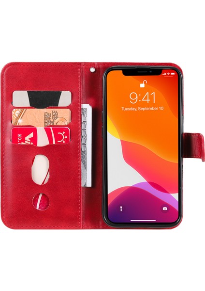 iPhone 14 Plus ile Uyumlu Moda Fermuar Çevirme Deri Manyetik Cüzdan Telefon Kılıfı (Yurt Dışından) fırsatları
