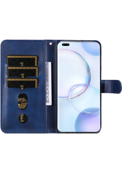 Huawei Nova 9 Pro ile Uyumlu Moda Fermuar Çevirme Deri Manyetik Cüzdan Telefon Kılıfı (Yurt Dışından) fırsatları