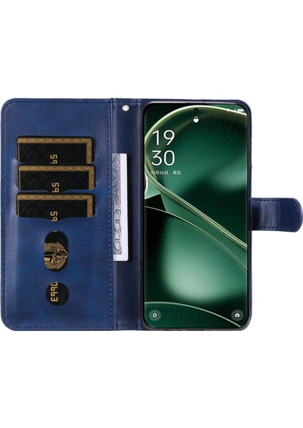 Oppo Find X6 Pro ile Uyumlu Moda Fermuar Çevirme Deri Manyetik Cüzdan Telefon Kılıfı (Yurt Dışından) fırsatları