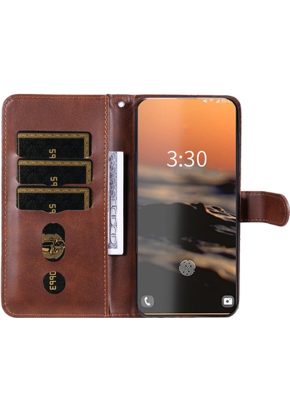 Samsung Galaxy S24 Ultra ile Uyumlu Moda Fermuar Çevirme Deri Manyetik Cüzdan Telefon Kılıfı (Yurt Dışından) indirimleri