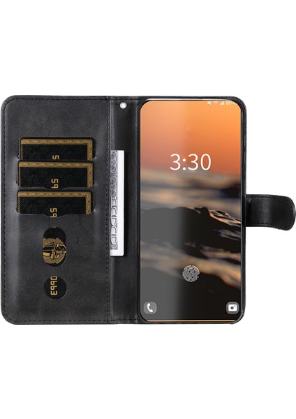 Samsung Galaxy S24 Ultra ile Uyumlu Moda Fermuar Çevirme Deri Manyetik Cüzdan Telefon Kılıfı (Yurt Dışından) indirimleri