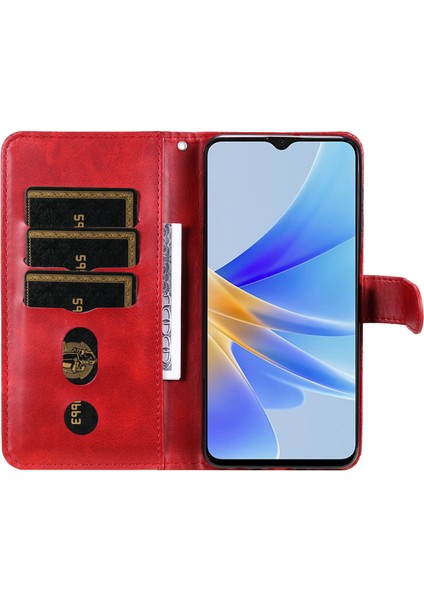 Oppo A17 ile Uyumlu Moda Fermuar Çevirme Deri Manyetik Cüzdan Telefon Kılıfı (Yurt Dışından) indirimleri
