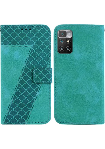 Için Xiaomi Redmi 10 4g/10 Başbakan Flip Folio Kart Yuvası Pu Telefon Kılıfı (Yurt Dışından)