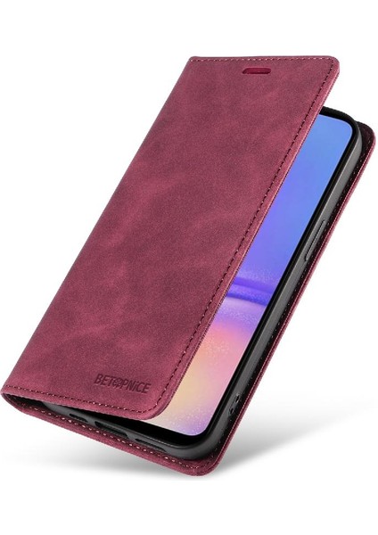 Samsung Galaxy A05 Manyetik Pu Deri Folio Cüzdan Koruyucu Telefon Kılıfı (Yurt Dışından) indirimleri
