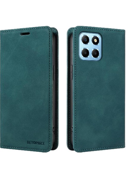 Onur X8 5g Pu Deri Manyetik Koruyucu Folyo Cüzdan Için Telefon Kılıfı (Yurt Dışından)