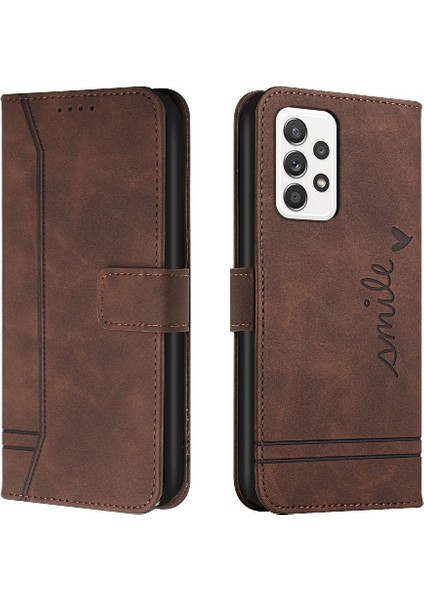 Için Samsung Galaxy A23 4g/5g Flip Folio Cüzdan El Kayışı Kart Telefon Kılıfı (Yurt Dışından) indirimleri