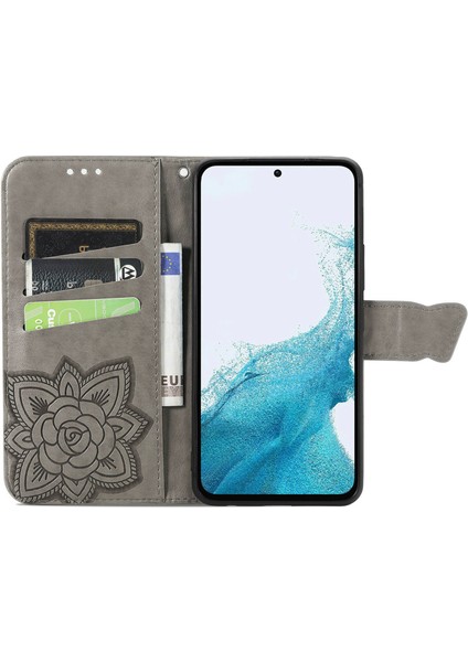 Samsung Galaxy A54 5g Kelebek Kanatları Narin Çiçekler Flip Darbeye Deri ile Uyumlu Telefon Kılıfı (Yurt Dışından) fırsatları