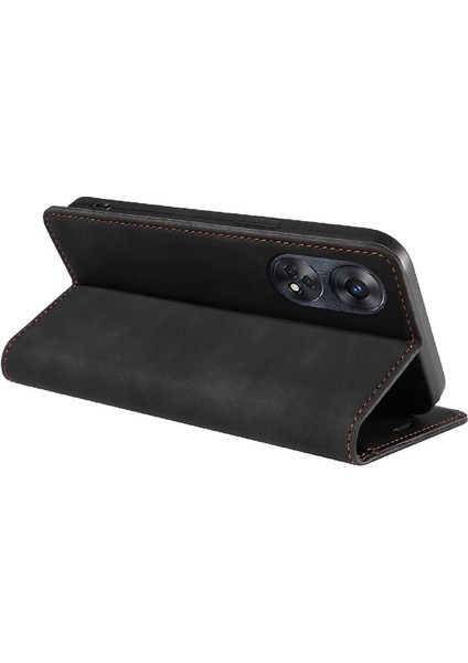 Oppo Oppo 8t 4g Için Koruyucu Manyetik Folio Cüzdan Pu Deri Telefon Kılıfı (Yurt Dışından)
