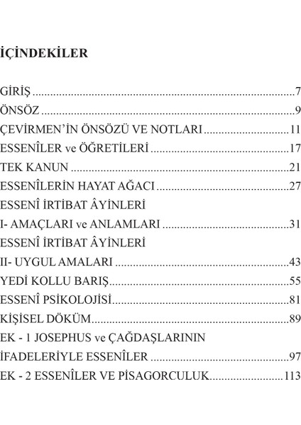 Enok'tan Ölüdeniz Yazmaları'na Dek Essenilerin Öğretileri - Edmond Bordeaux Szekely