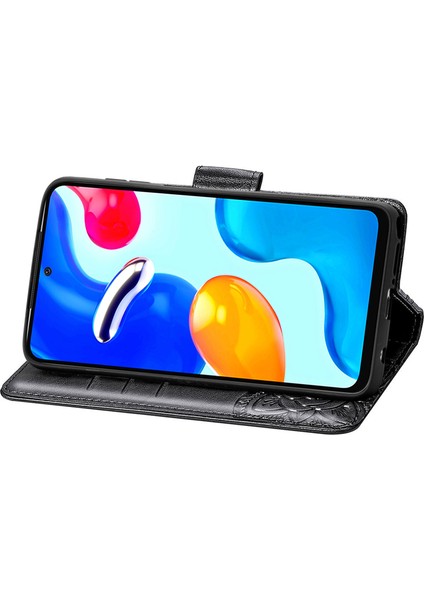Xiaomi Redmi Note 11 4G/11S Kelebek Kanatları Narin Çiçekler Flip Darbeye Deri ile Uyumlu Telefon Kılıfı (Yurt Dışından) indirimleri