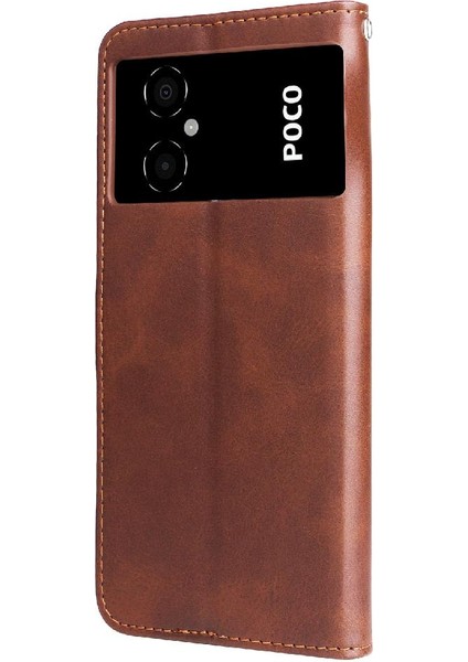 Xiaomi Poco C40 Fermuar Koruyucu Kapak Kart Yuvası Tutucular Deri (Yurt Dışından)