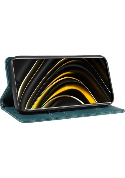 Xiaomi Poco X3 Nfc Manyetik Pu Deri Koruyucu Folio Cüzdan (Yurt Dışından)