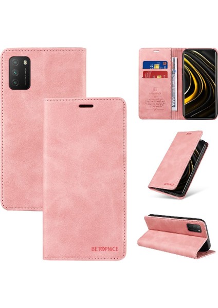 Xiaomi Poco X3 Nfc Manyetik Pu Deri Koruyucu Folio Cüzdan (Yurt Dışından)