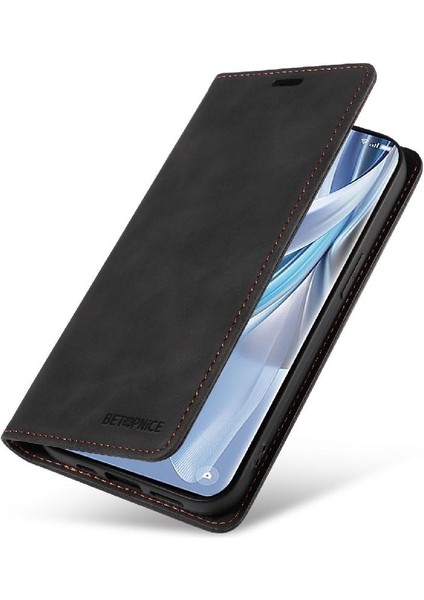 Oppo Oppo 10 Pro 5g Için Kılıf Koruyucu Folyo Cüzdan Manyetik Pu Deri (Yurt Dışından)