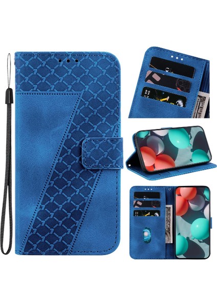 Telefon Kılıfı Için Xiaomi Redmi Not 9s Pu Deri Flip Folio Kapak Cüzdan (Yurt Dışından)