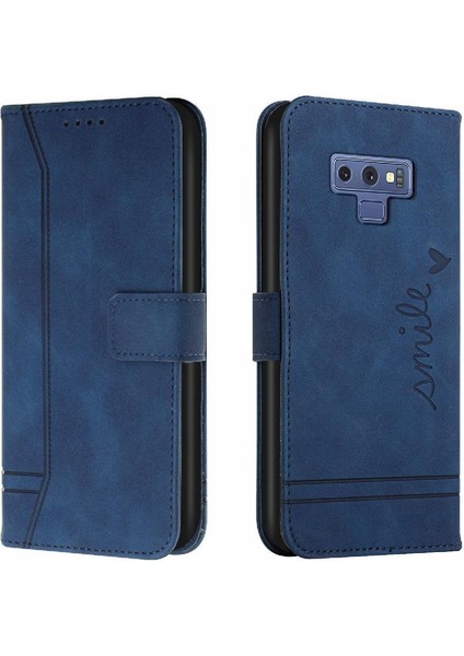 Samsung Galaxy Not 9 Için Telefon Kılıfı Pu Deri Flip Folio Cüzdan El (Yurt Dışından)