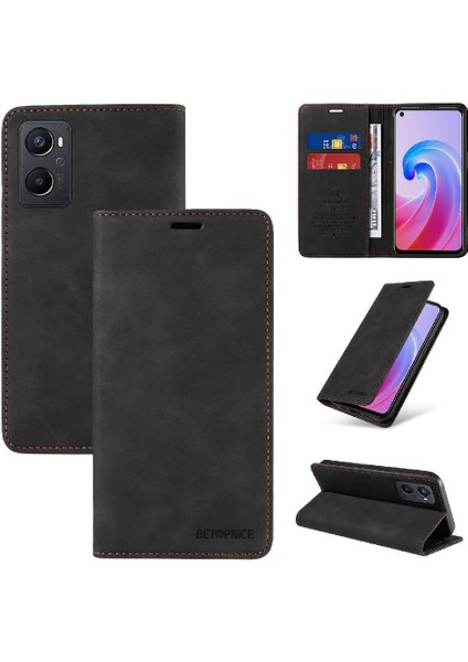 Oneplus Nord N20 5g Manyetik Folio Cüzdan Pu Deri Koruyucu Kılıf (Yurt Dışından)