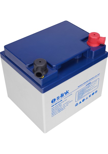 S-Link AK-DG12-40 12V 40AH Nano Silikon Jel Akü
