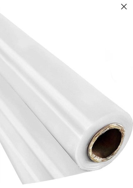 7X20 Mt, 12 Ay, Uv KATKILI,140 Mikron Şeffaf, Su Geçirmez Naylon Örtü