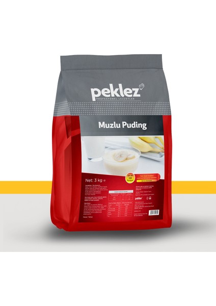 Muzlu Puding 3 kg