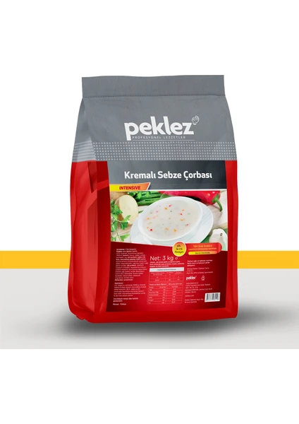 Kremalı Sebze Çorbası 3 kg