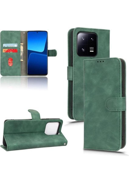 Kart Tutucu Kickstand ile Xiaomi 13 Pro Koruyucu Kapak Için Kılıf Tam (Yurt Dışından)