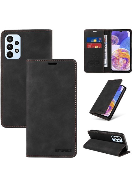 Samsung Galaxy A53 5g Manyetik Koruyucu Folio Cüzdan Pu Deri (Yurt Dışından)