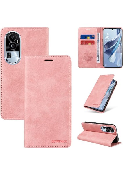 Oppo Oppo 10 Pro 5g Için Kılıf Koruyucu Folyo Cüzdan Manyetik Pu Deri (Yurt Dışından)