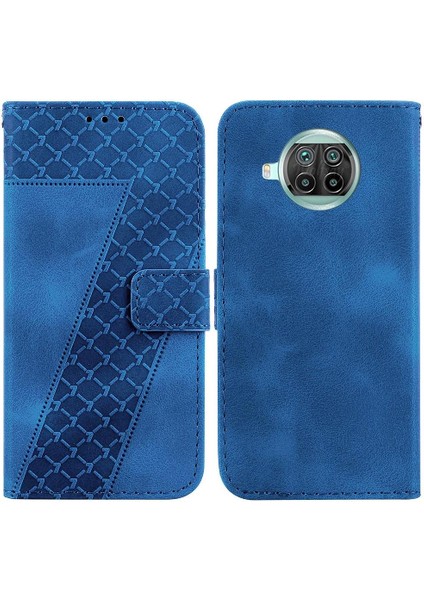 Telefon Kılıfı Için Xiaomi Mi 10T Lite 5g Pu Deri Kart Yuvası Fonksiyonu Cüzdan (Yurt Dışından)