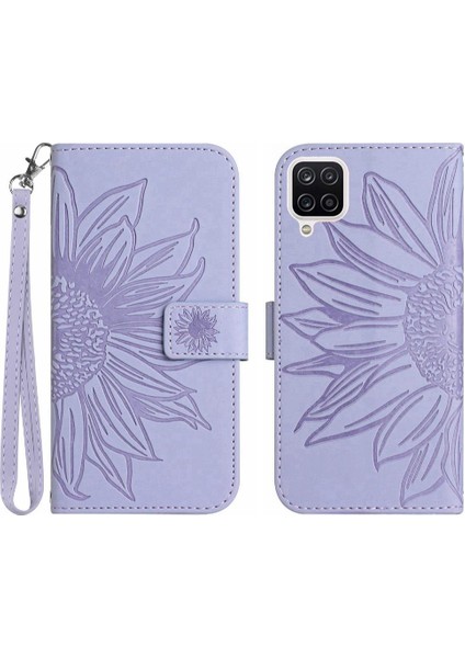 Samsung Galaxy F62/M62 Kart Yuvaları Tutucu Lüks Pu Deri ile (Yurt Dışından)