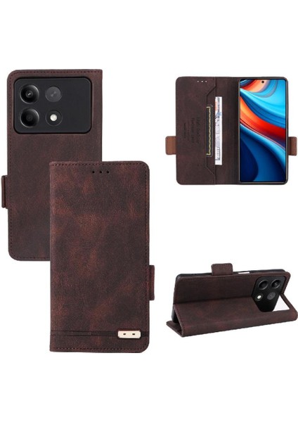 Xiaomi Redmi Not 13 Pro Için Kılıf Kart Tutucu Kickstand ile Tam Folio (Yurt Dışından)